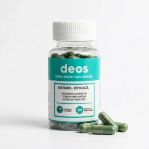 Deos : complément alimentaire anti-odeur en gélules